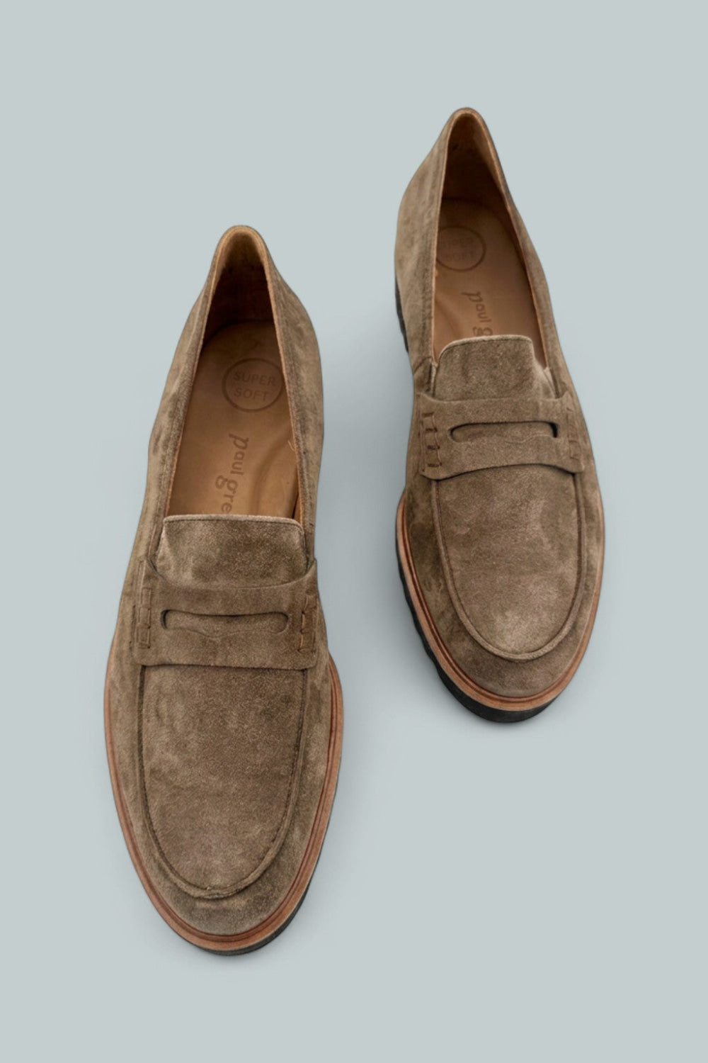 Women’s Carmel Penny Loafers - Earth Soft Suede - 9.5 - Loafers