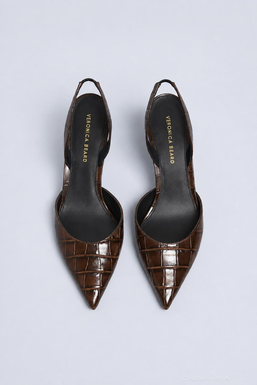 Women’s Caroline Slingback Pumps - Chocolate - Slingback