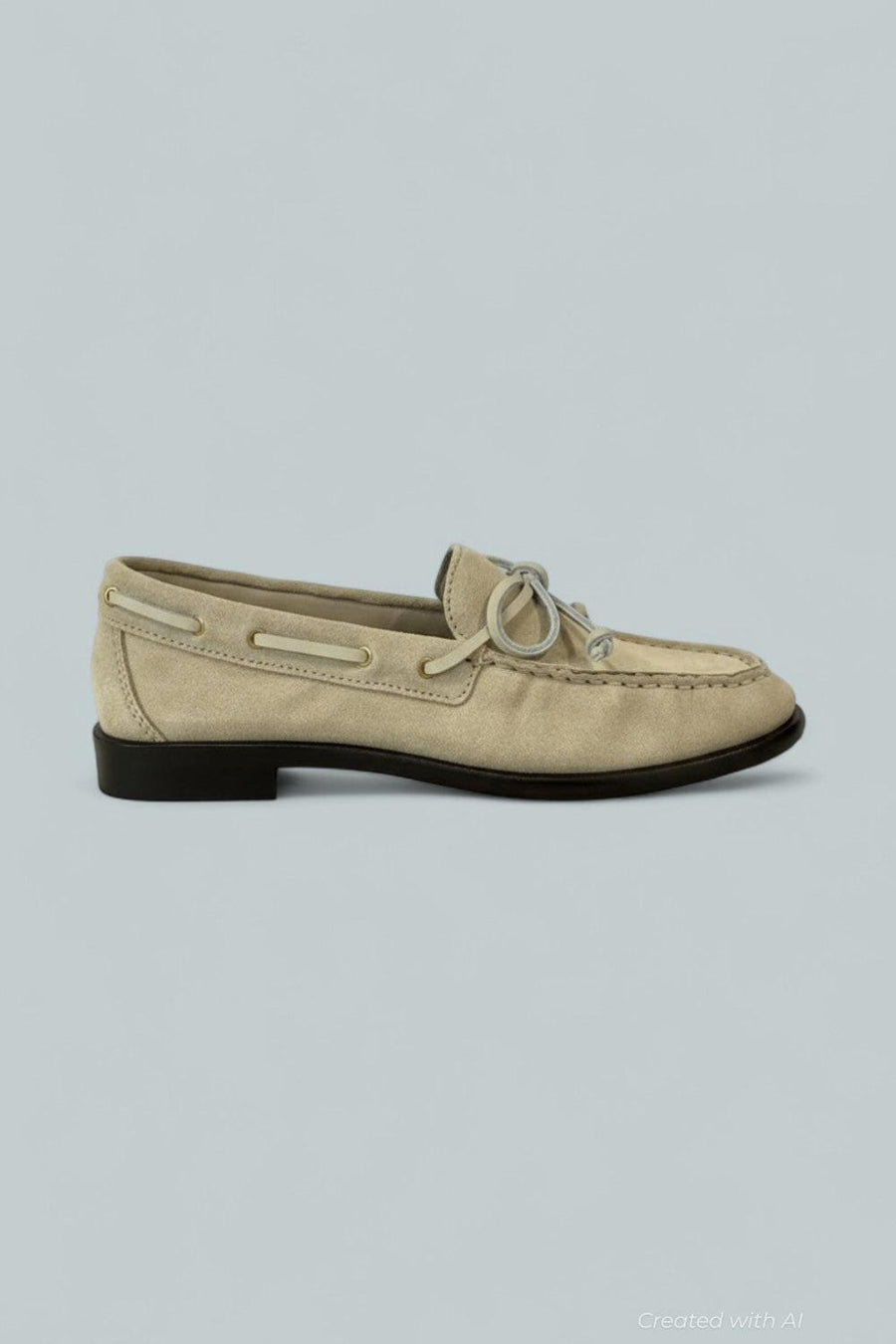 Women’s Carter Boat Shoes - Macadamia Suede - 7.5 US / 37.5 EU - Loafers