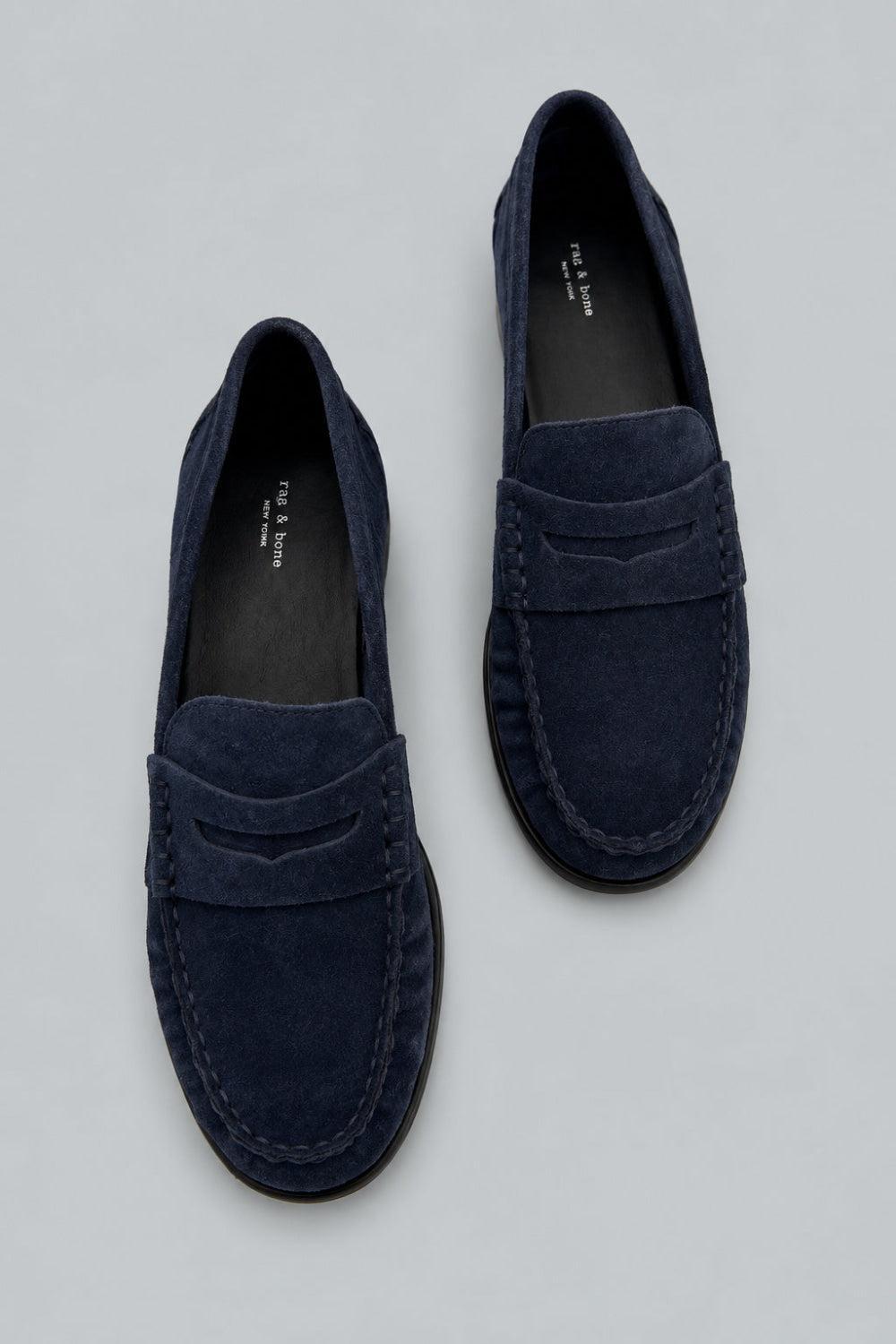 Women’s Carter Loafers - Navy Suede - Loafers