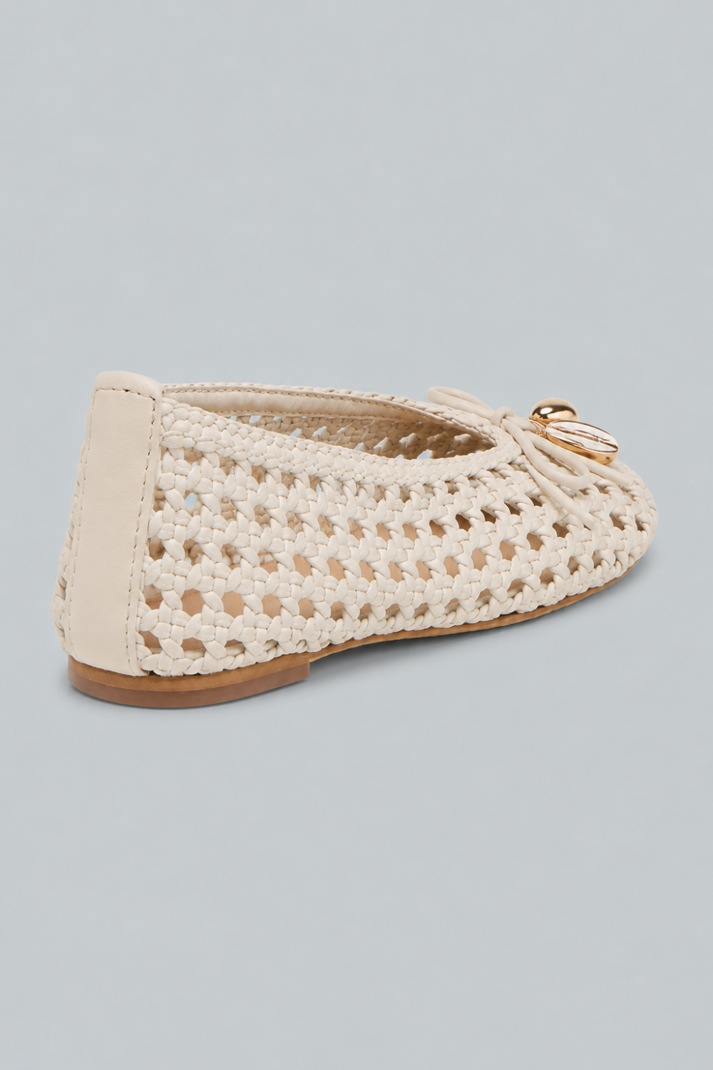 Women’s Cason Charm Woven Flats - Ivory Woven - Flats