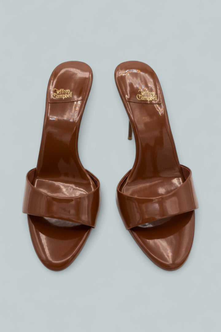 Women’s Ce-Soire Sandals - Caramel Patent - 9 - Sandals
