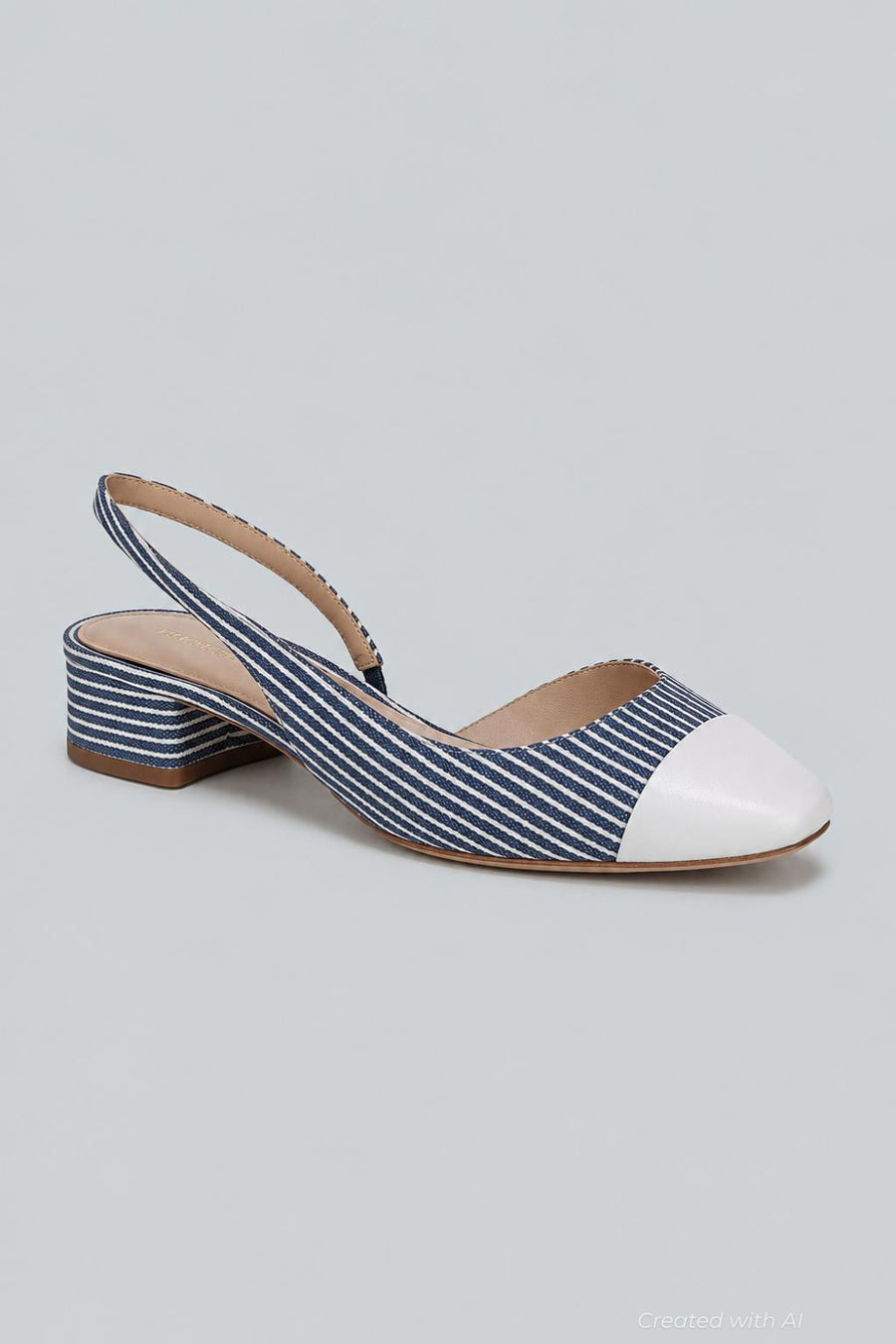 Women’s Cecile Slingback Pumps - Blue - 7.5 - Slingback