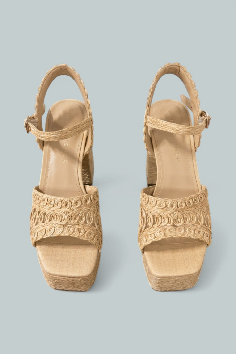 Women’s Chayse Platform Sandals - Light Natural - 6.5 - Sandal