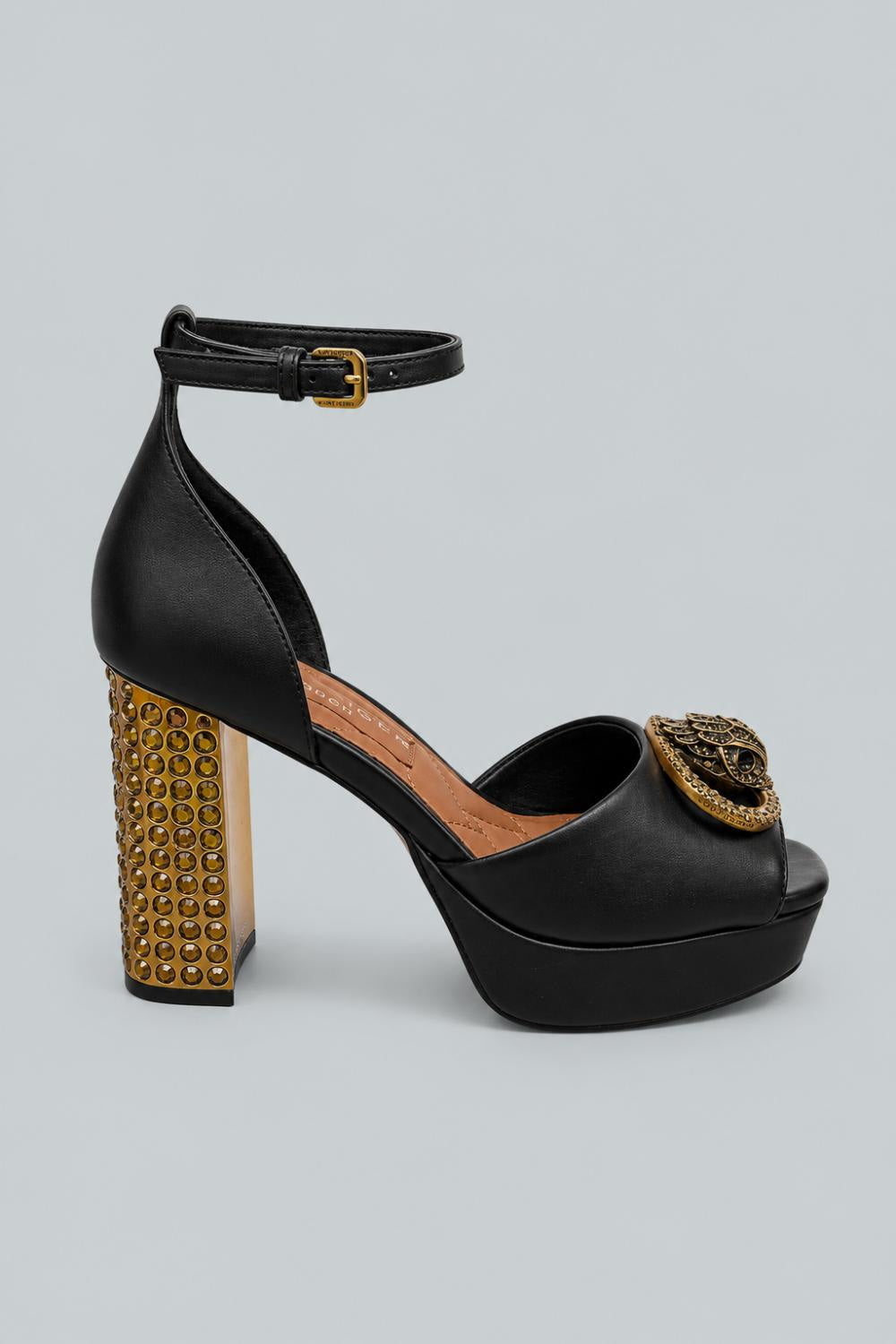 Women’s Chelsea Platform Sandals - Charcoal - 8 - Sandal
