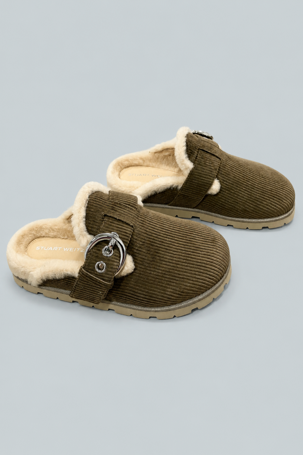 Women’s Chrystie Shearling Clogs - Smokey Taupe - 8 - Clog