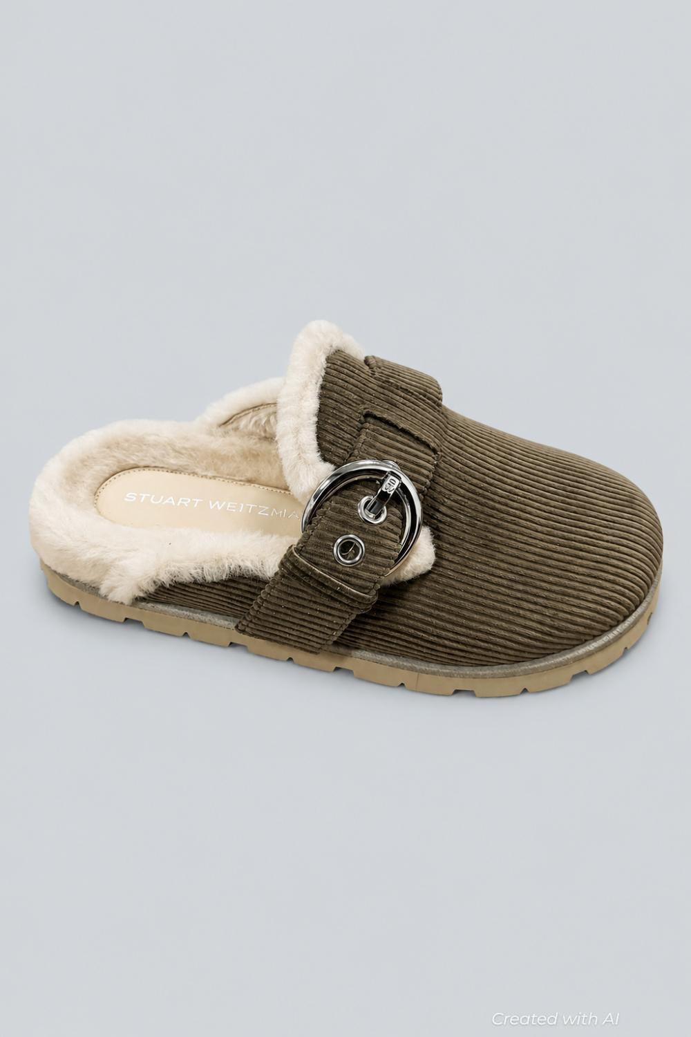 Women’s Chrystie Shearling Clogs - Smokey Taupe - 8 - Clog
