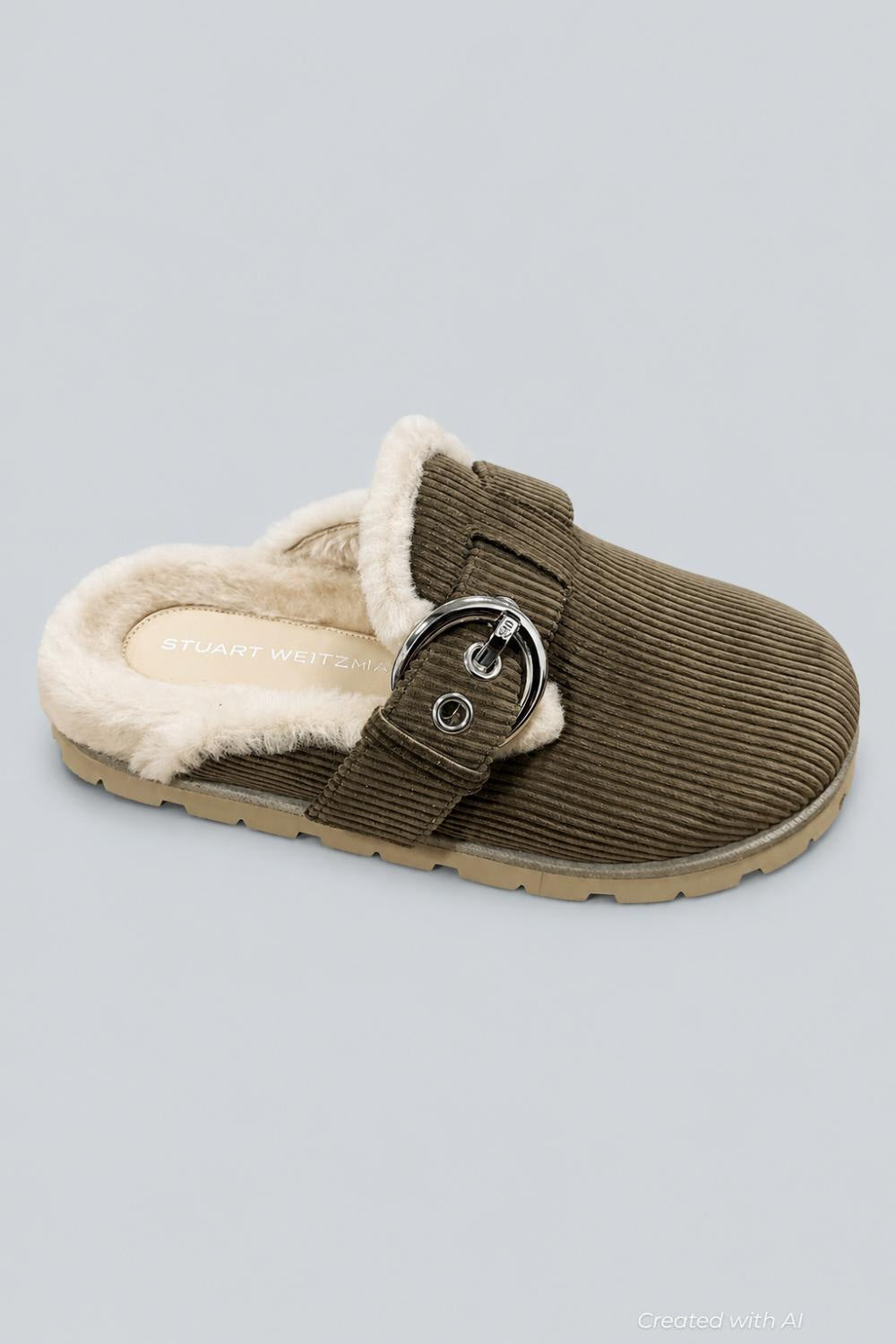Women’s Chrystie Shearling Clogs - Smokey Taupe - 8 - Clog