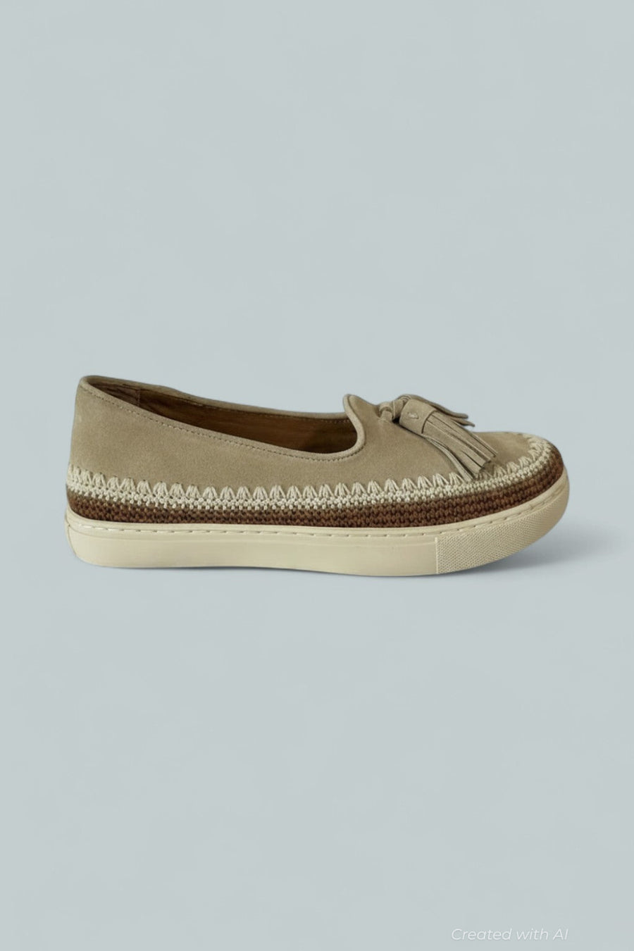 Women’s Citrus Espadrille Flats - Stone Suede - 7.5 - Flats