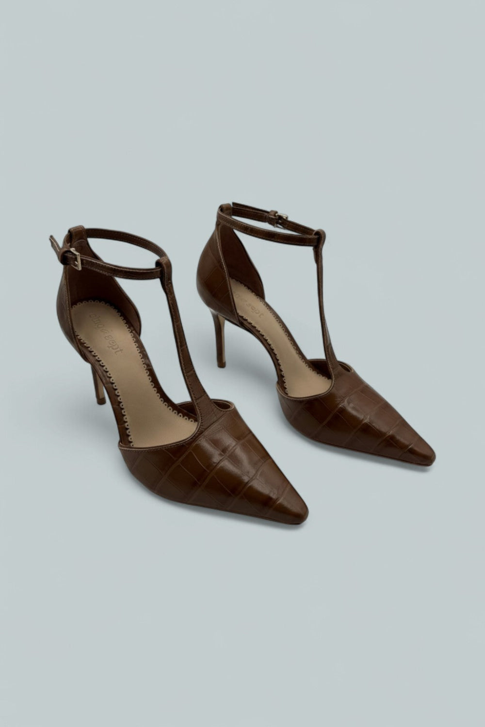 Women’s Clara T Strap Pumps - Toffee - 7 US / 37 EU - Sandal