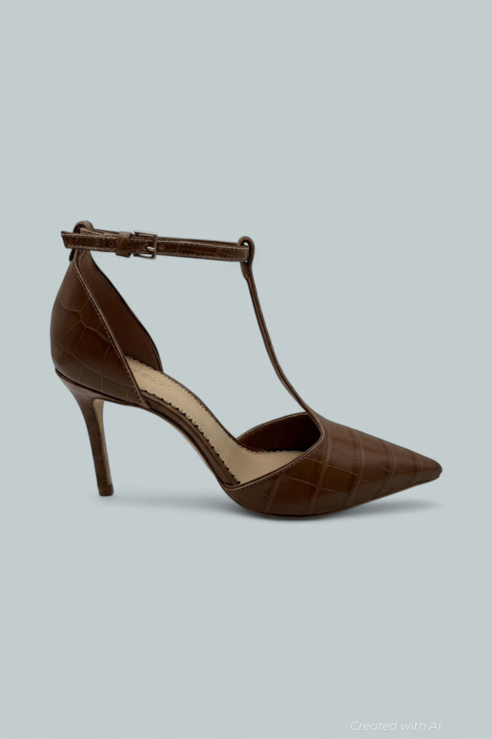 Women’s Clara T Strap Pumps - Toffee - 7 US / 37 EU - Sandal