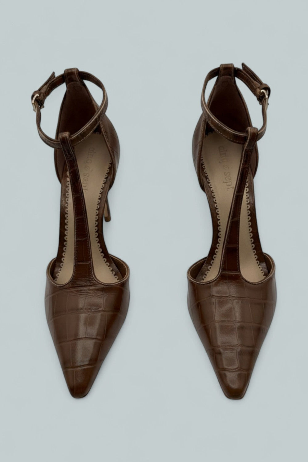 Women’s Clara T Strap Pumps - Toffee - 7 US / 37 EU - Sandal