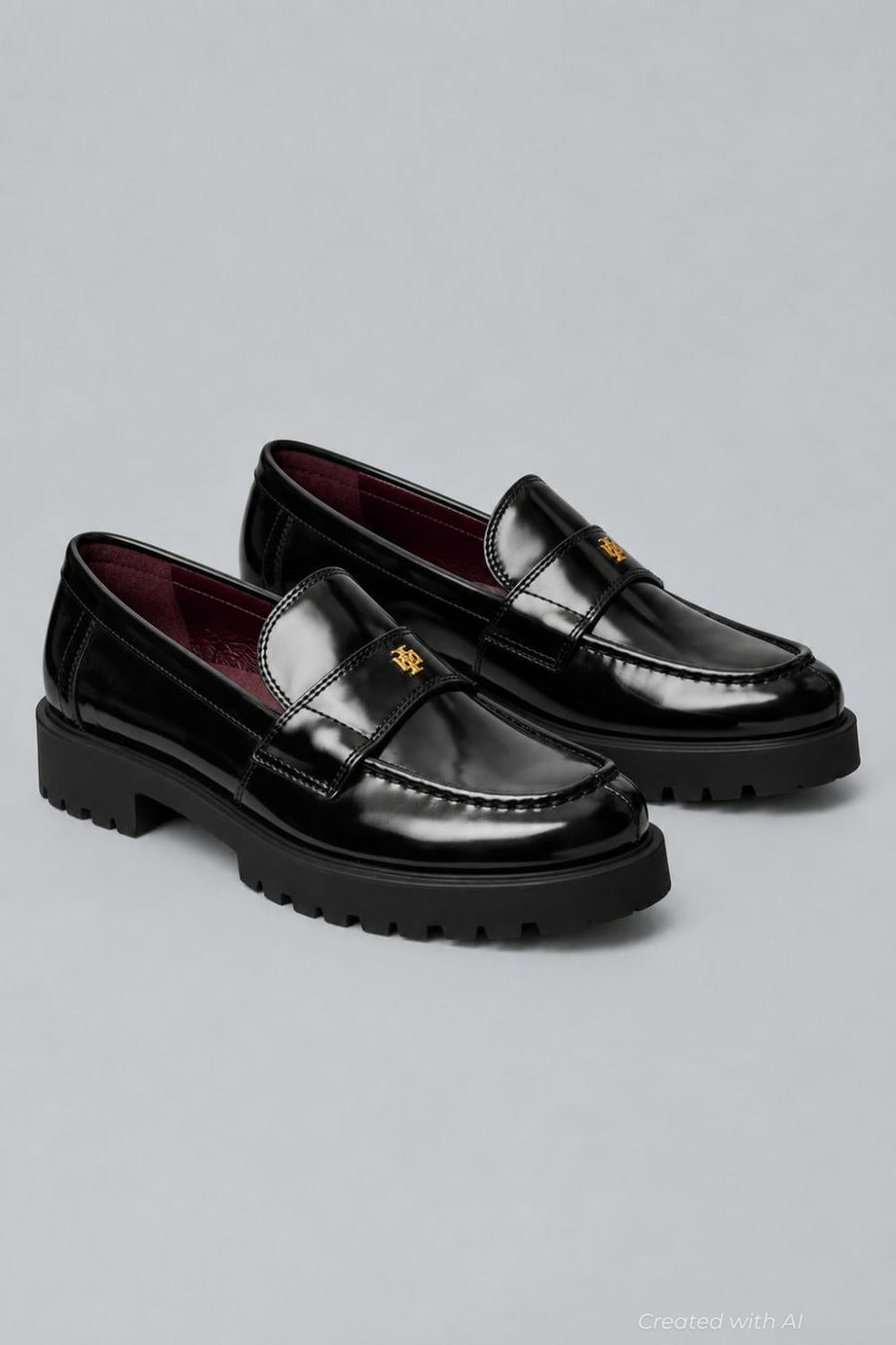 Women’s Classic Lug Loafers - Perfect Black - 9.5 - Loafers