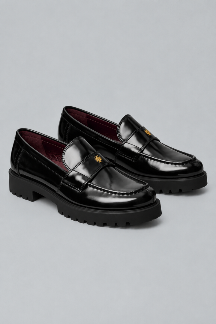 Women’s Classic Lug Loafers - Perfect Black - 9.5 - Loafers