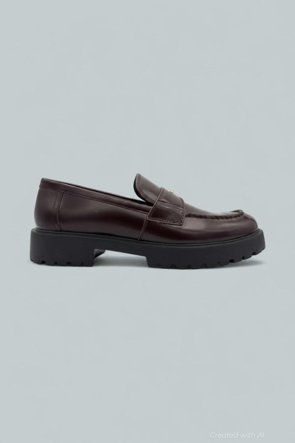 Women’s Classic Lug Loafers - Plum - US W 10 - Loafers