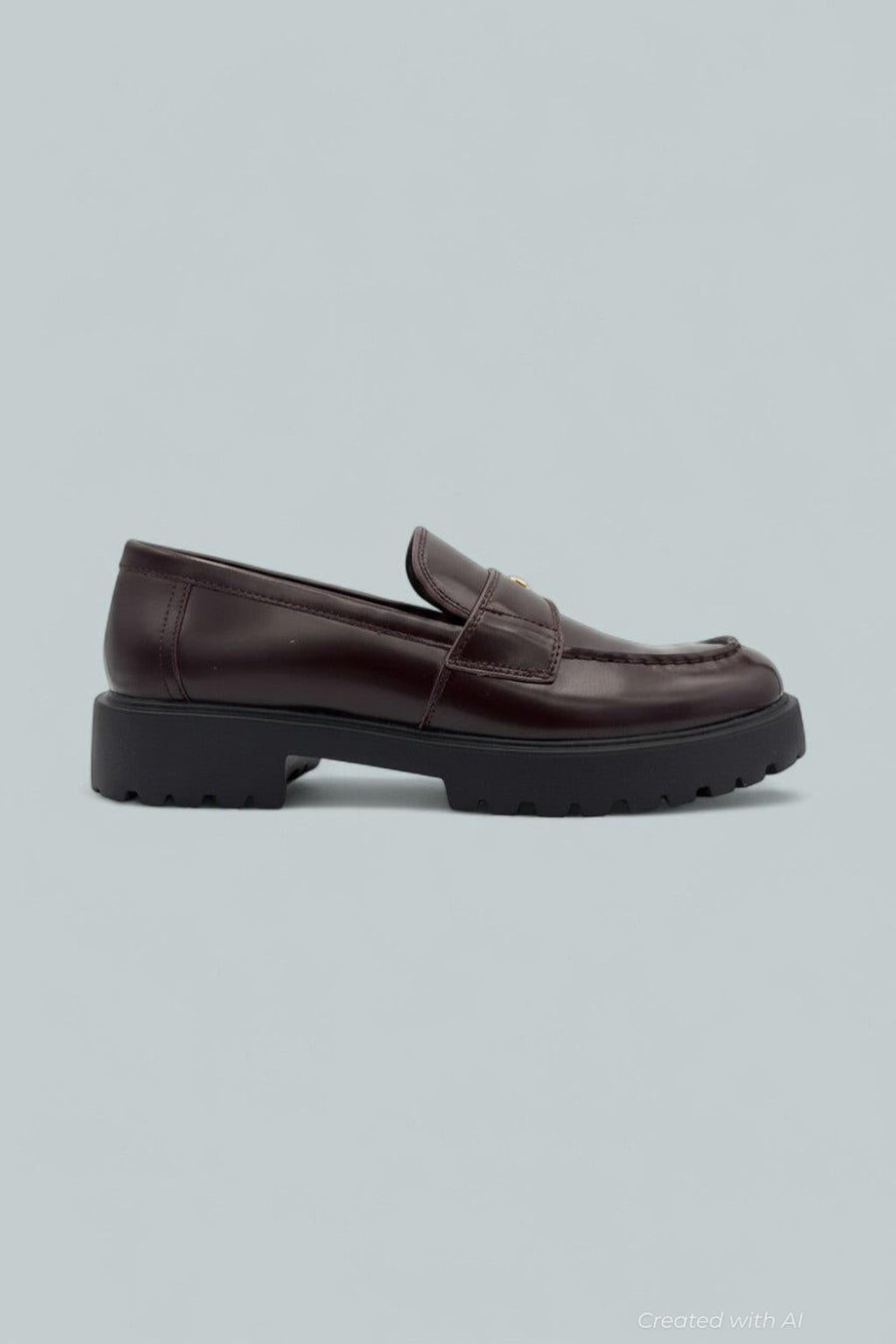 Women’s Classic Lug Loafers - Plum - US W 10 - Loafers