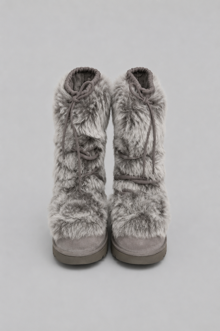 Women’s Classic Tall Chalet Sheepskin Classic Boots - Charcoal - 11 - Boots