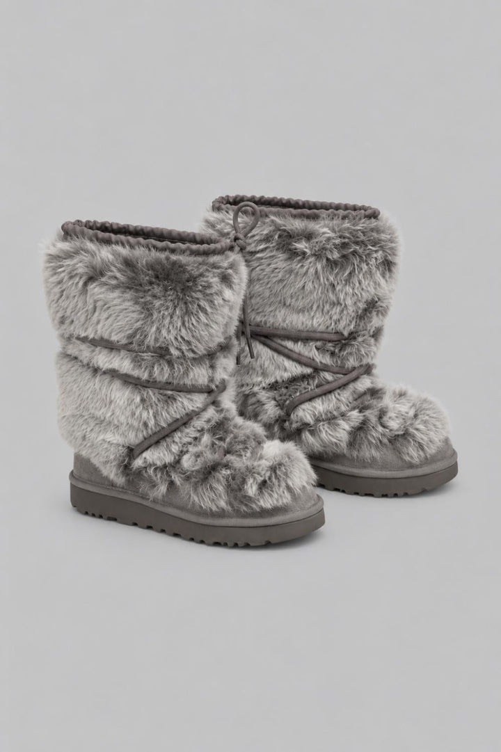 Women’s Classic Tall Chalet Sheepskin Classic Boots - Charcoal - 11 - Boots
