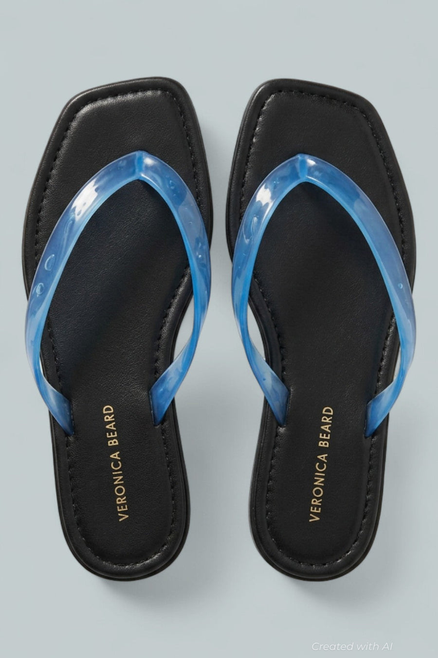 Women’s Clea Jelly Thong Sandals - Royal Blue - 6 - Flip Flop