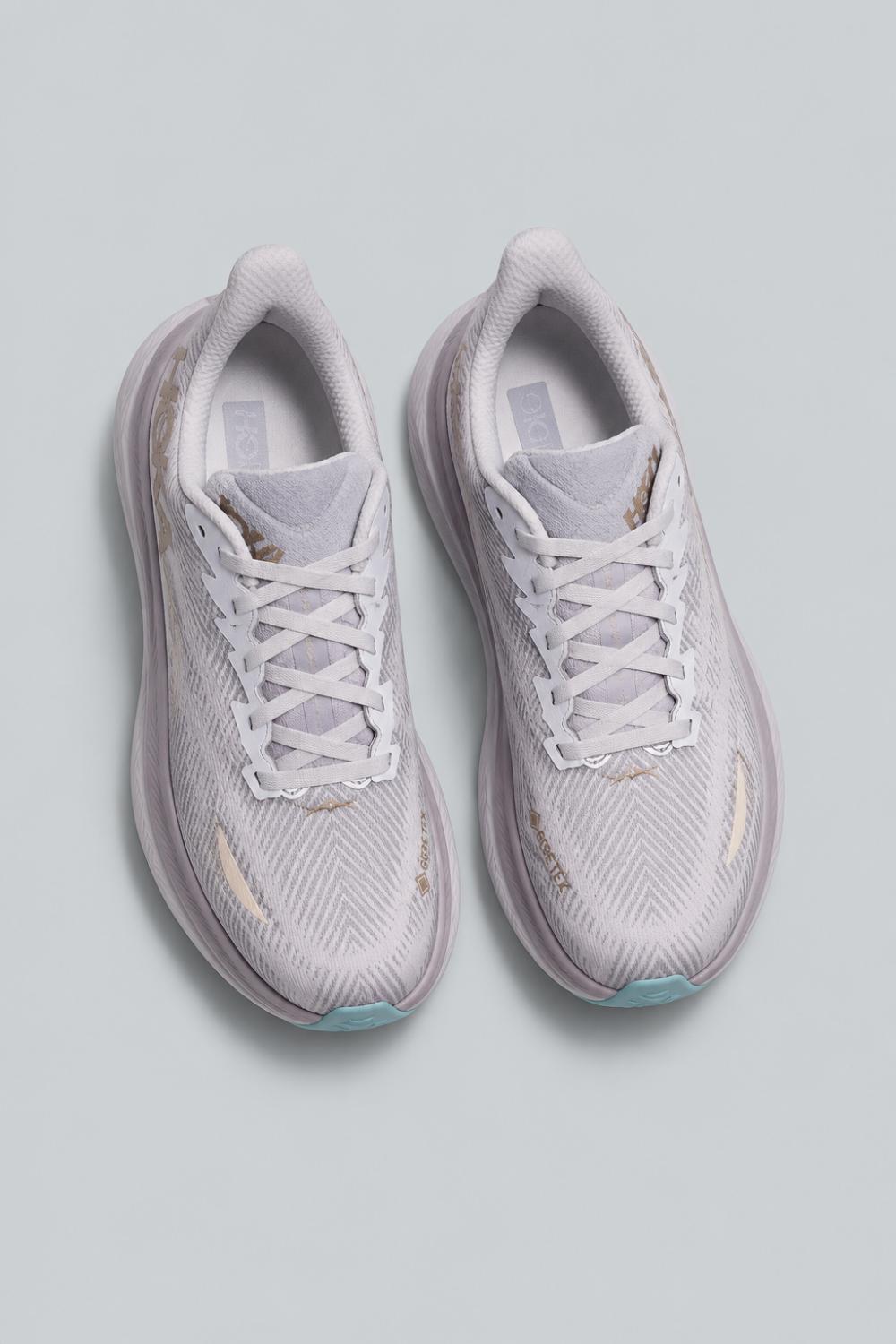 Women’s Clifton 9 Gtx Sneakers - Foggy Grey/Ash Grey - 6.5 - Sneaker
