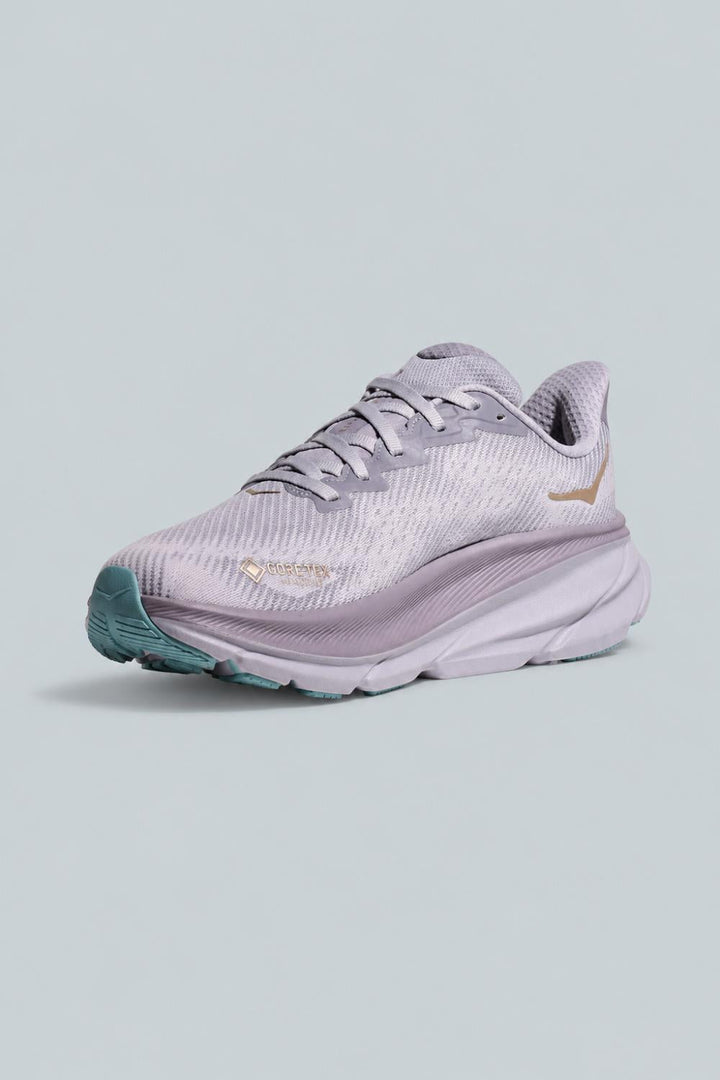 Women’s Clifton 9 Gtx Sneakers - Foggy Grey/Ash Grey - 6.5 - Sneaker