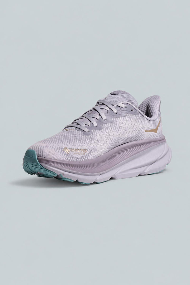 Women’s Clifton 9 Gtx Sneakers - Foggy Grey/Ash Grey - 6.5 - Sneaker