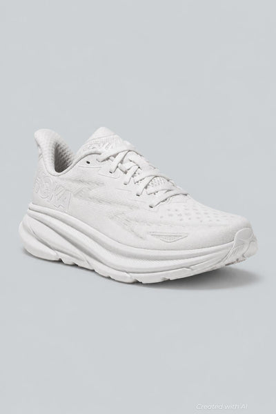 Women’s Clifton 9 Trainers - White - 8 - Sneaker