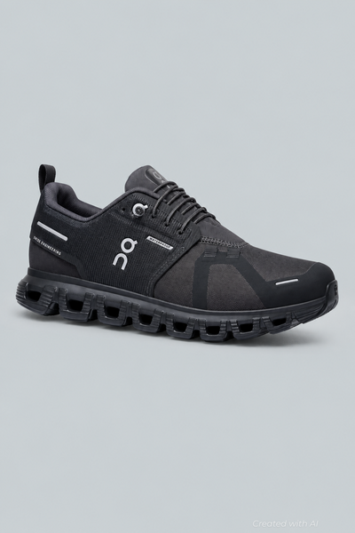 Women’s Cloud 6 Waterproof Sneakers - Black - 9.5 - Sneaker