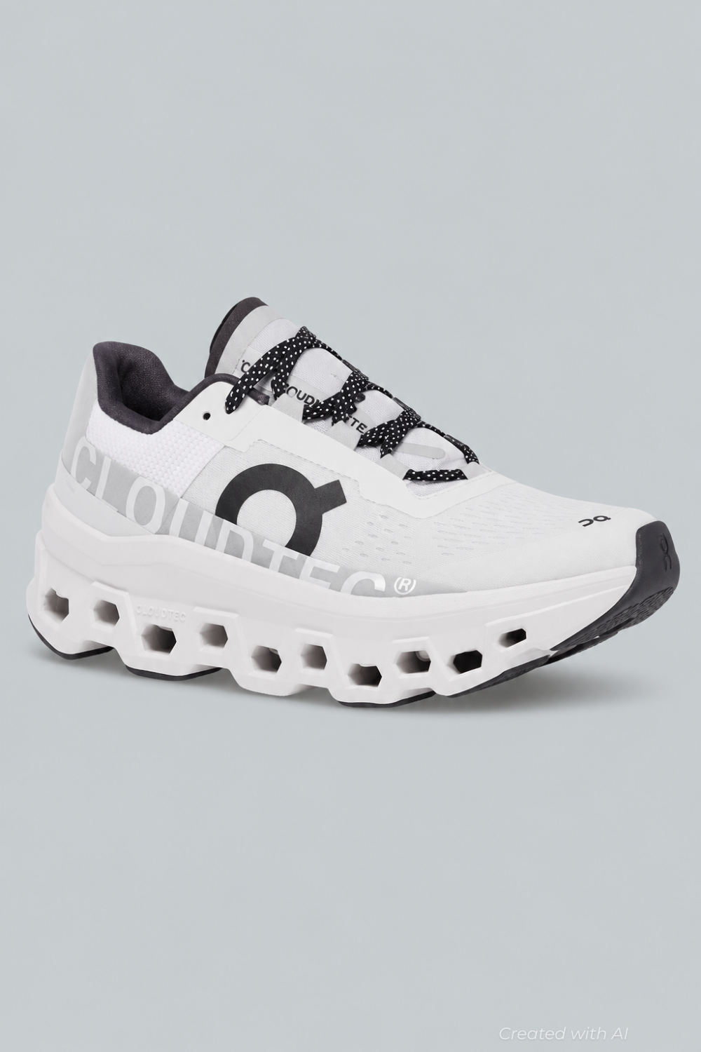 Women’s Cloudmonster Running Shoes - White - Sneaker