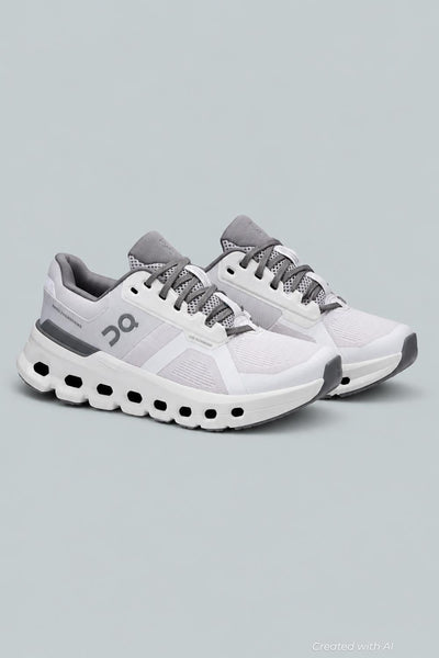 Women’s Cloudrunner 2 Trainers - White - Sneaker