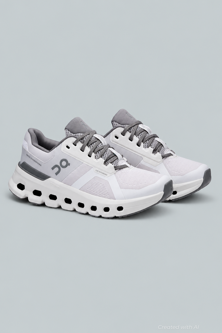 Women’s Cloudrunner 2 Trainers - White - Sneaker