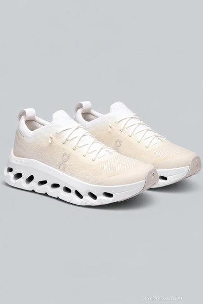 Women’s Cloudtilt Moon Sneakers - White/Frost - 8 - Sneaker