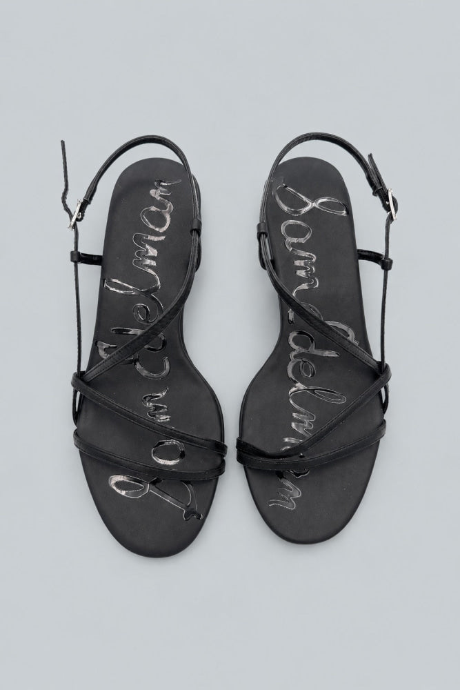 Women’s Cora Kitten Heel Sandals - Black - Sandals