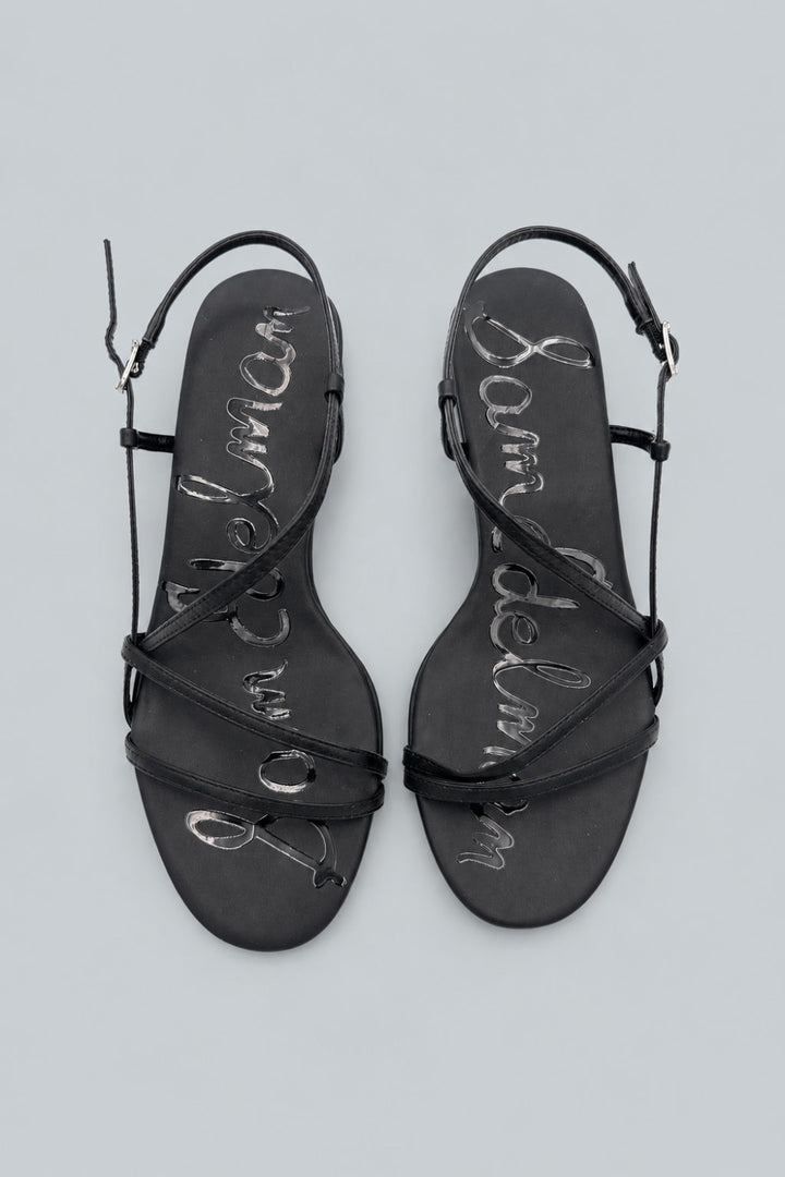 Women’s Cora Kitten Heel Sandals - Black - Sandals