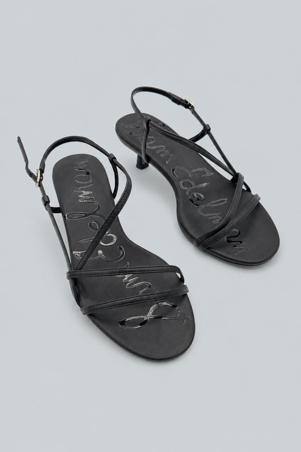 Women’s Cora Kitten Heel Sandals - Black - Sandals