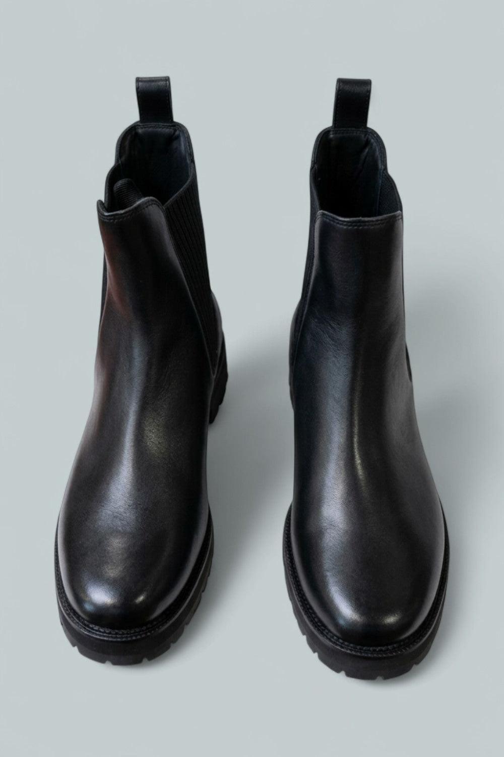 Women’s Corey Leather Chelsea Boots - Black - 11 US / 41 EU - Boots