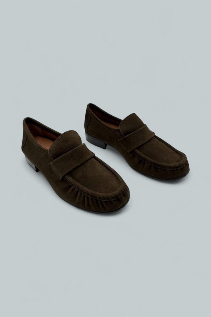 Women’s Crew Loafer Flats - Moss Suede - Loafers