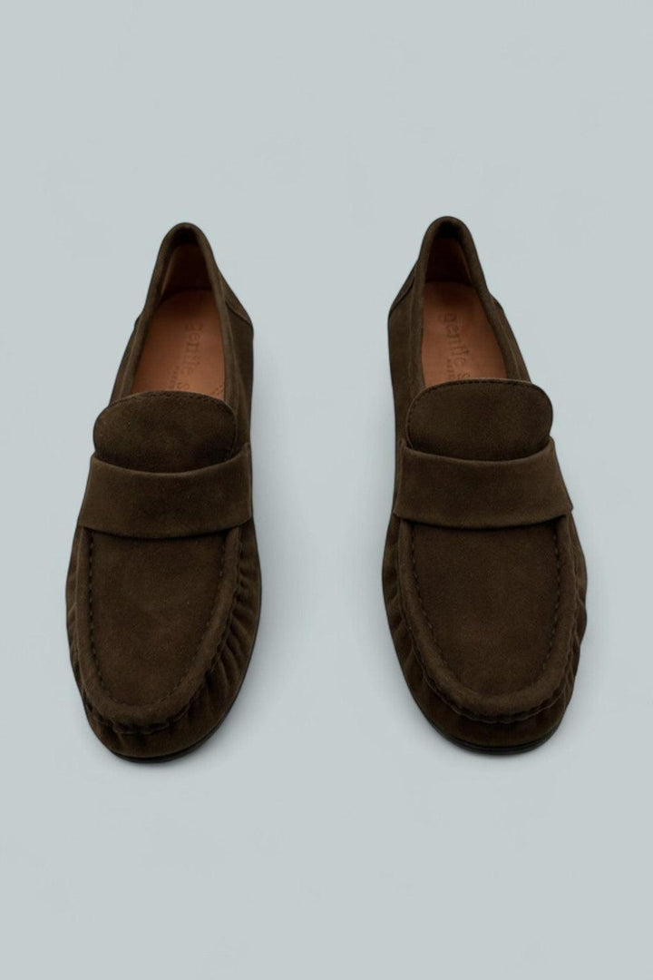 Women’s Crew Loafer Flats - Moss Suede - Loafers
