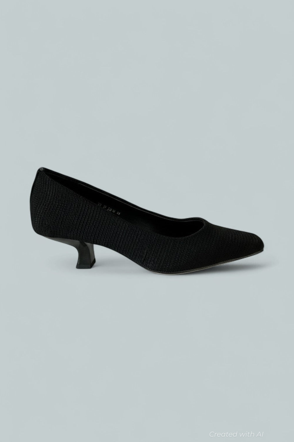 Women’s Cristine Mid Heel Pumps - Black - 5.5 - Sandal