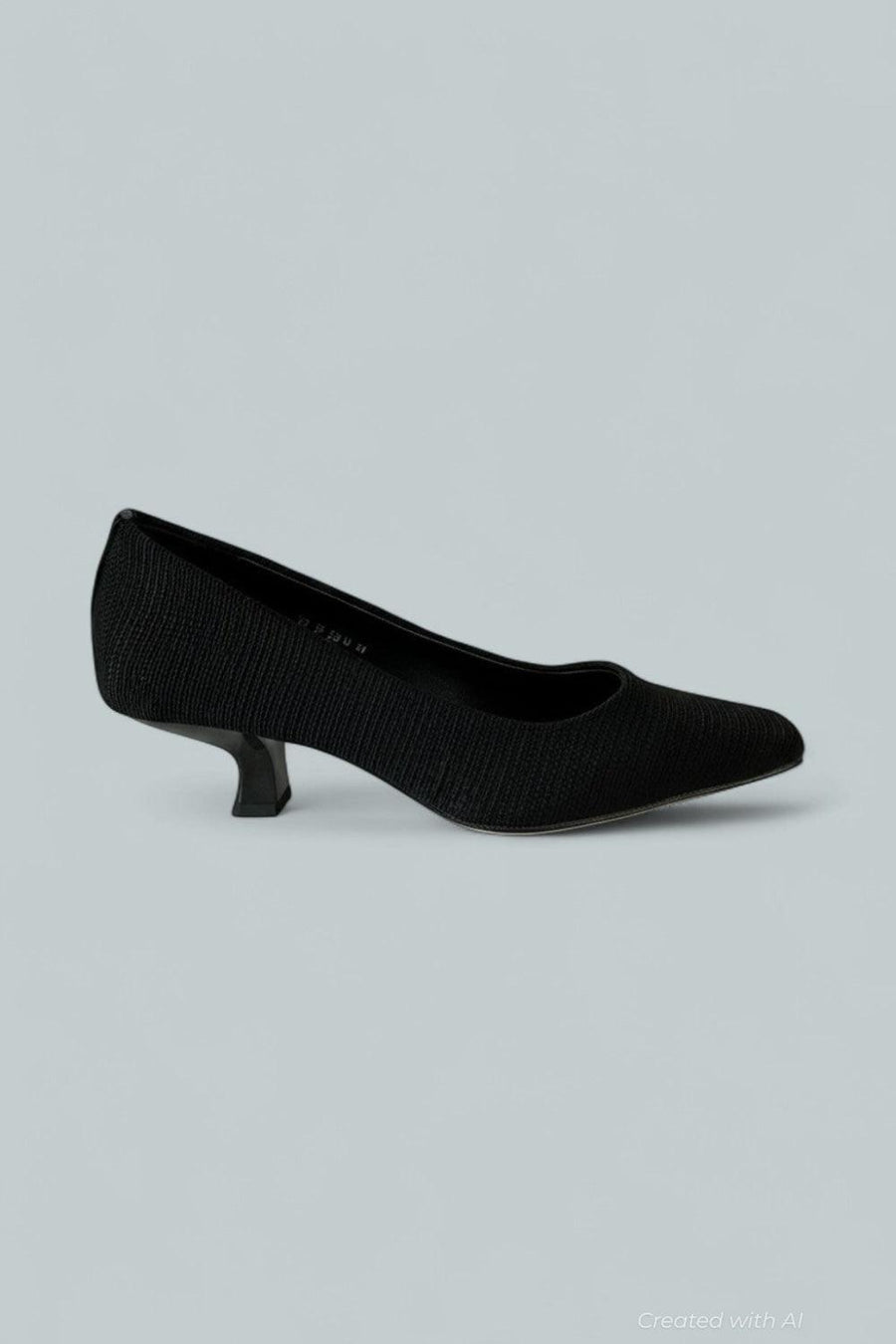 Women’s Cristine Mid Heel Pumps - Black - 5.5 - Sandal