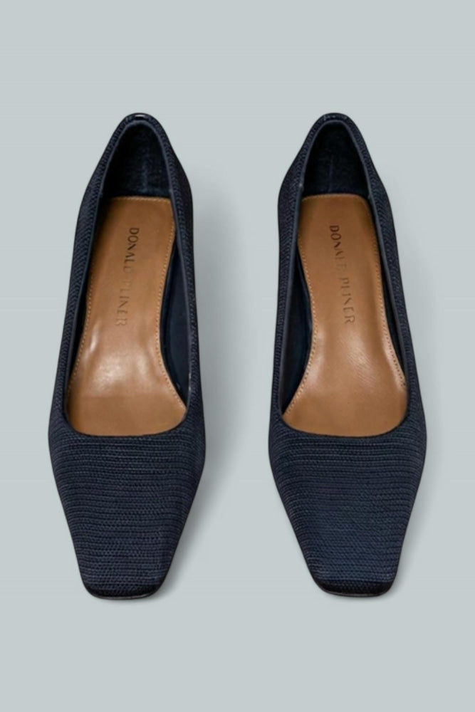 Women’s Cristine Mid Heel Pumps - Navy - Heels