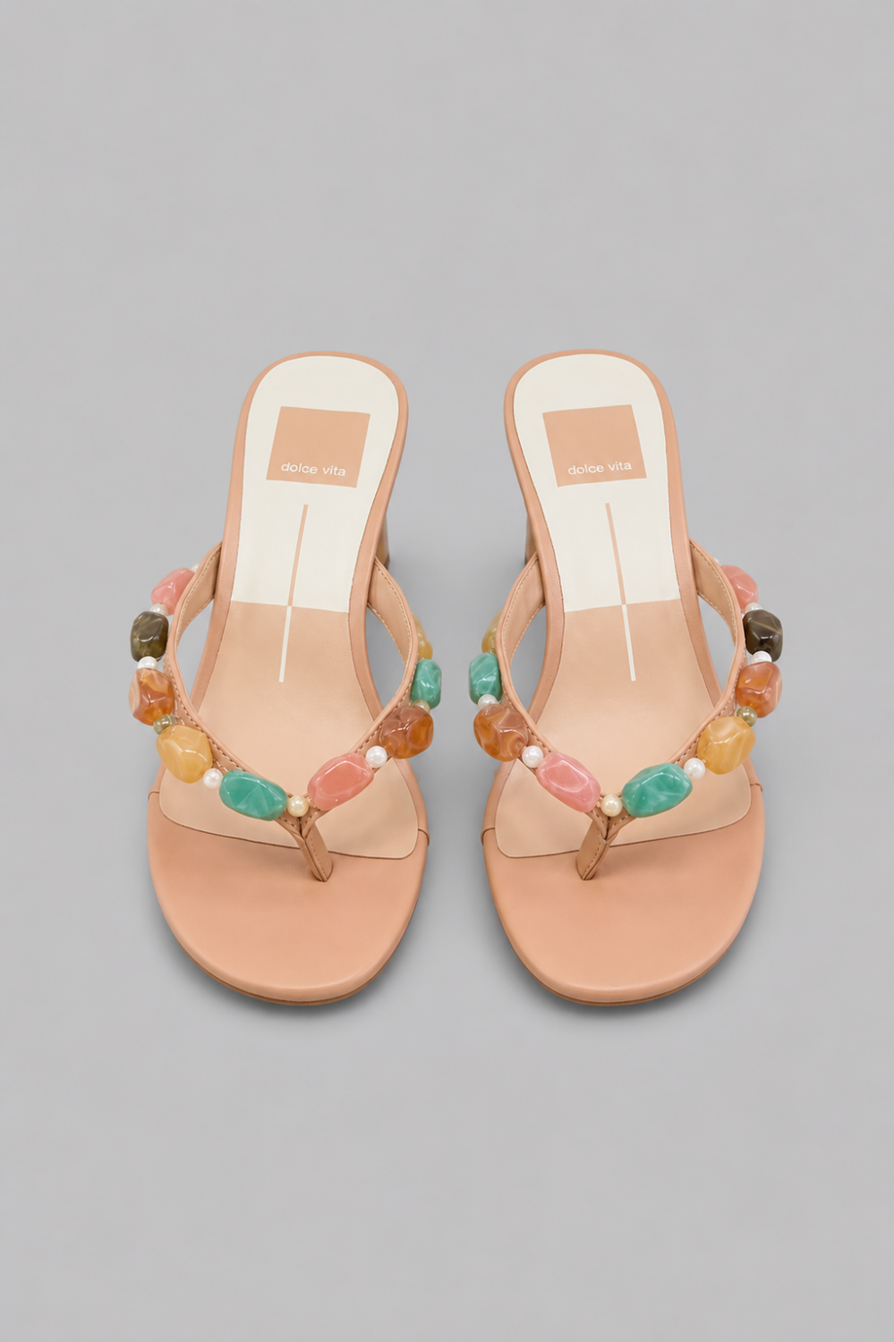 Women’s Daksie Embellished Sandals - Cafe Leather - Sandal