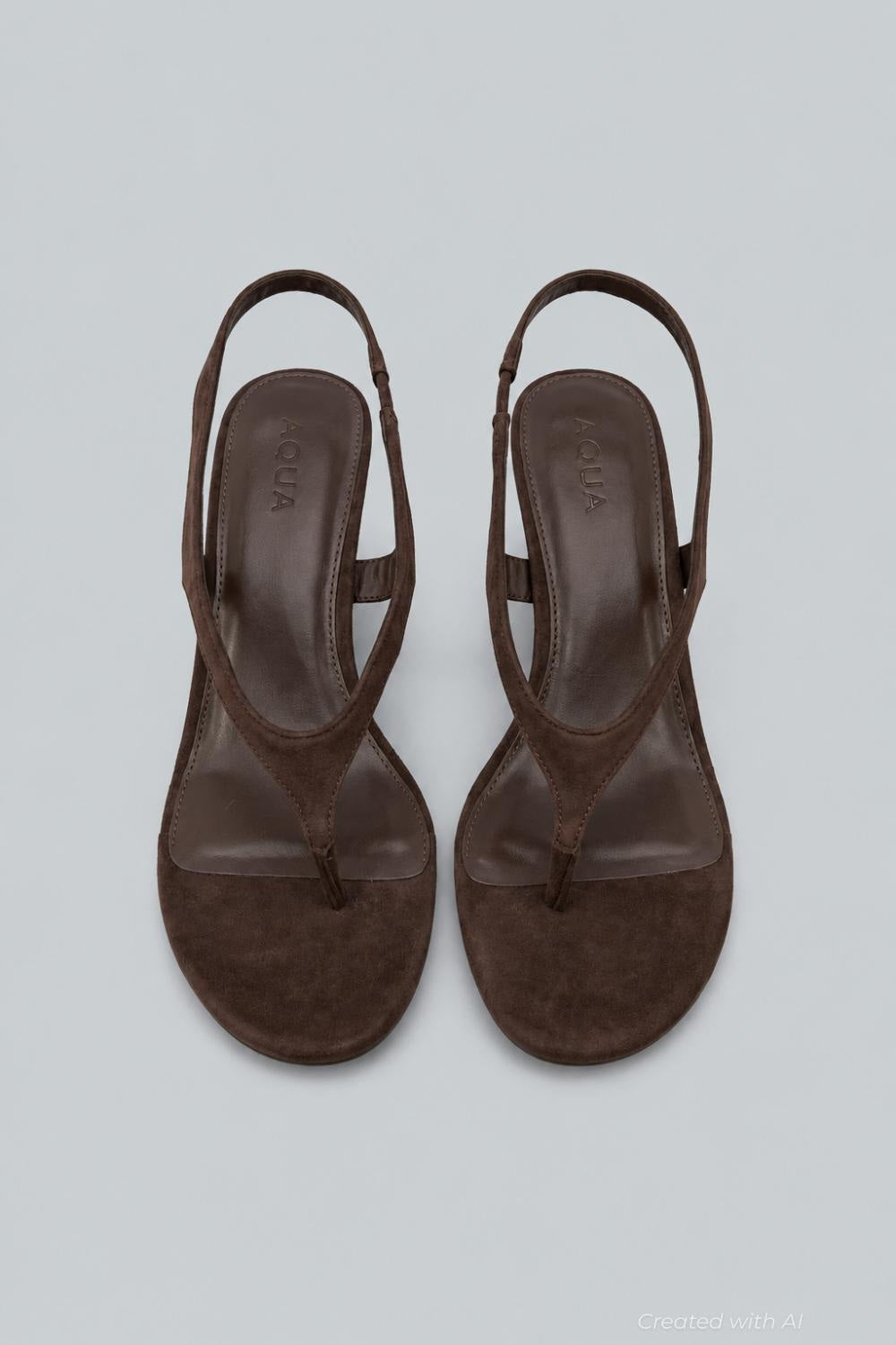 Women’s Dana Thong Sandals Exclusive - Chocolate Brown Suede - 9 - Sandal