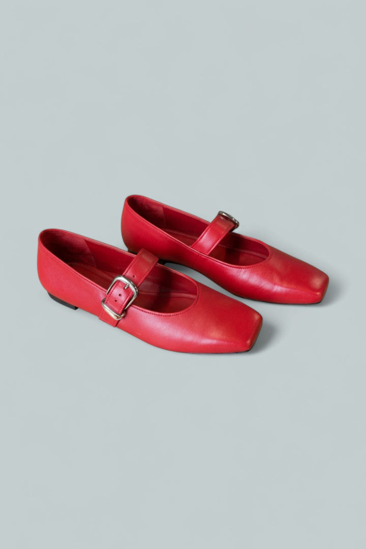 Women’s Daniela Flats - Crimson - 8.5 - Flats