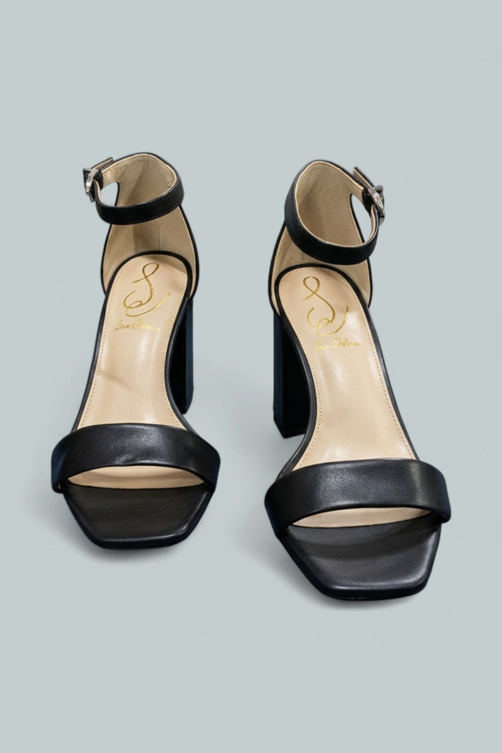 Women’s Daniella Strappy High-Heel Sandals - Black Leather - 5.5 - Heels