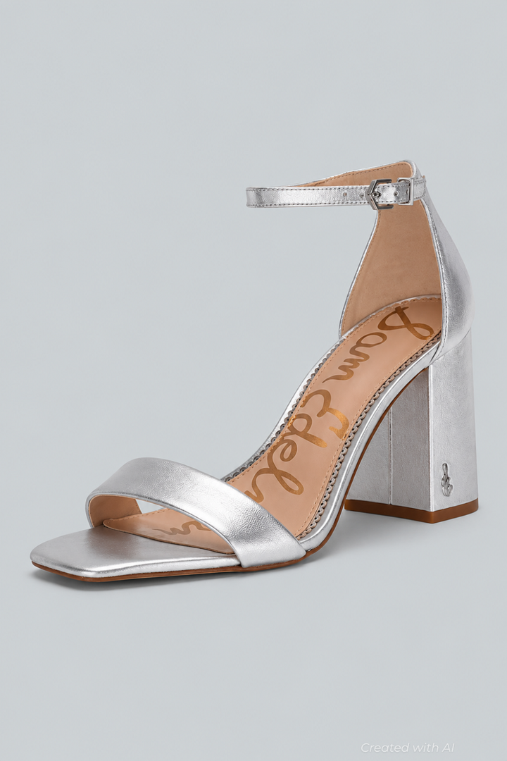 Women’s Daniella Strappy High-Heel Sandals - Silver - Heels