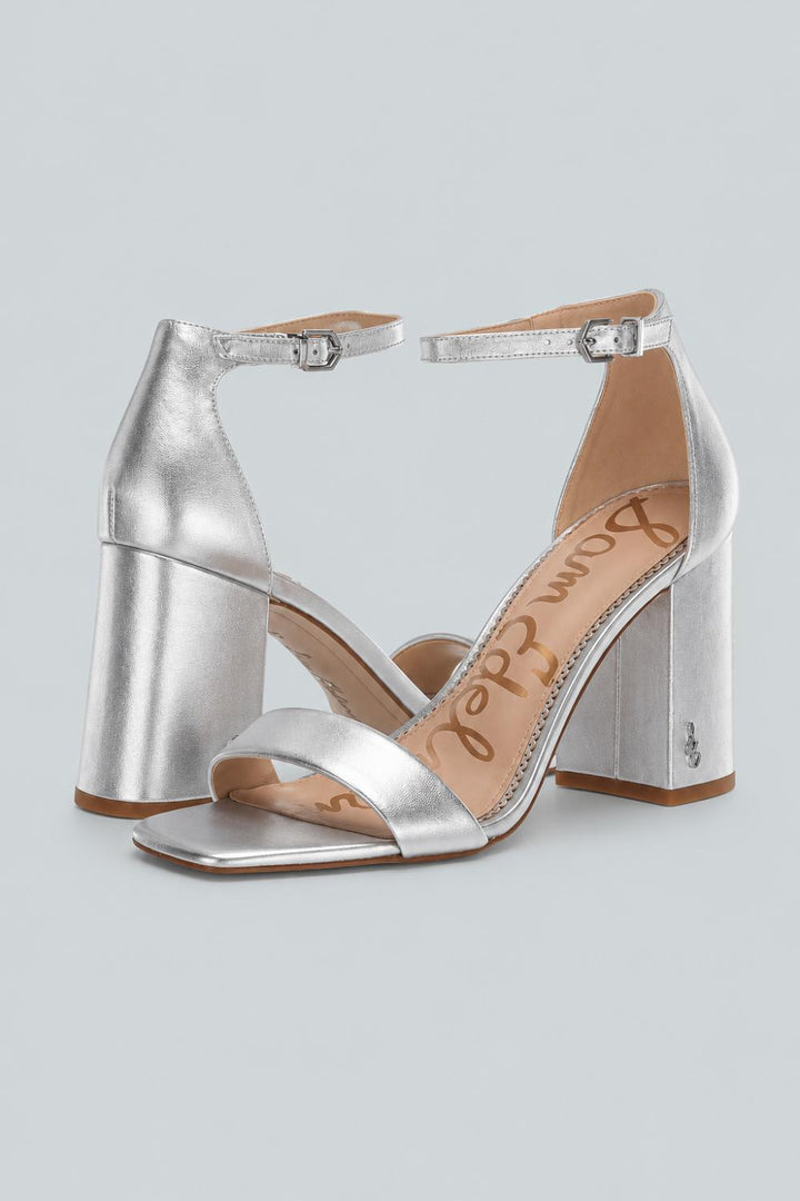 Women’s Daniella Strappy High-Heel Sandals - Silver - Heels