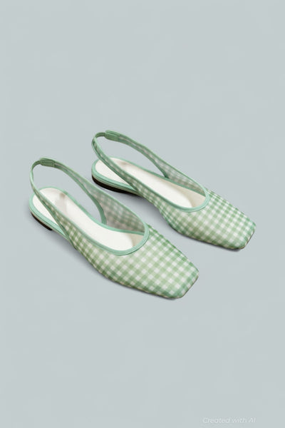 Women’s Daphne II Slingback Flats - Pistachio - 7.5 - Slingback