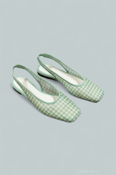 Women’s Daphne II Slingback Flats - Pistachio - 7.5 - Slingback