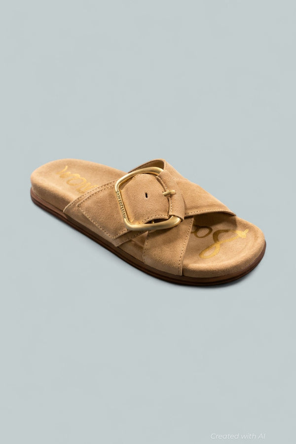 Women’s Darla Crisscross Slides - Cyprus Tan - Sandal